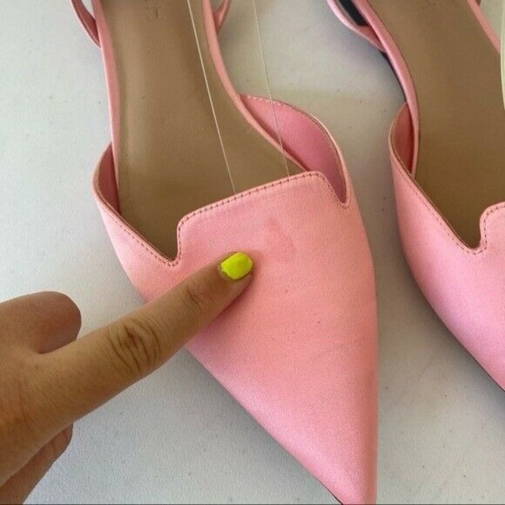 Aminah Abdul Jillil Soleil Ballet Flats Shoes Pink - Picture 3 of 9